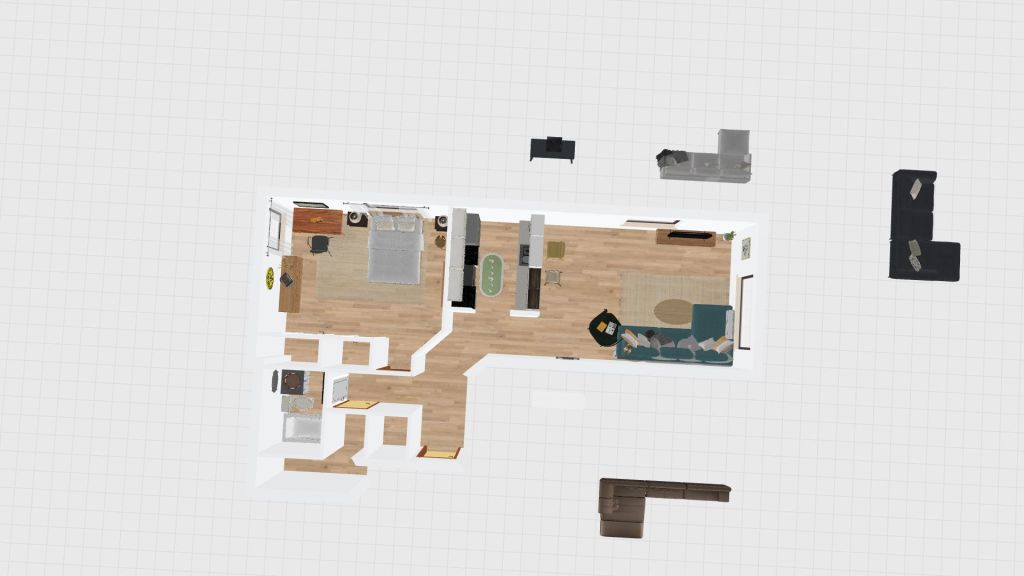 Long Beach for Mike2 design ideas & pictures (65 sqm)Homestyler