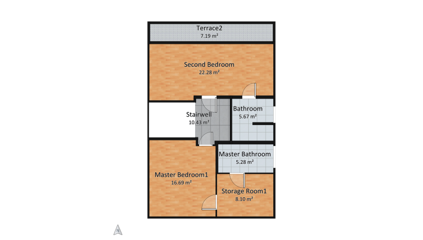 Residential complex Barn House / Barn House floor plan 1008.06
