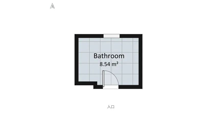 BATHROOM floor plan 9.78