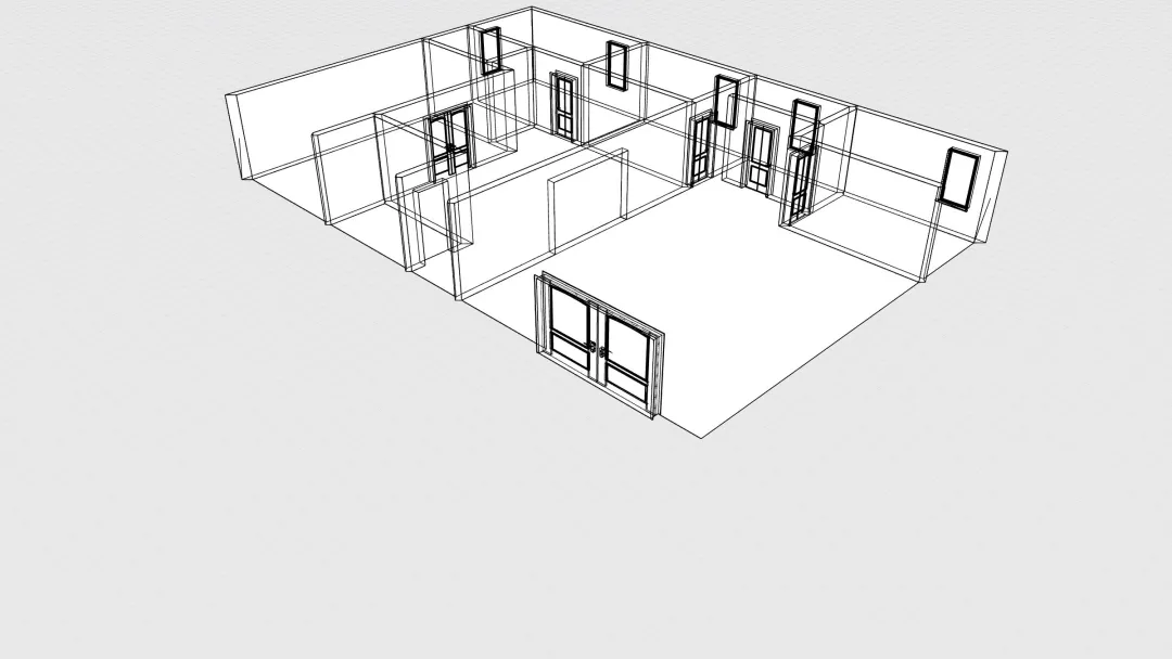 First floor 3d design renderings
