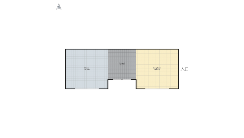 Apartment floor plan 1035.89