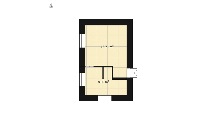 B-1 floor plan 32.46