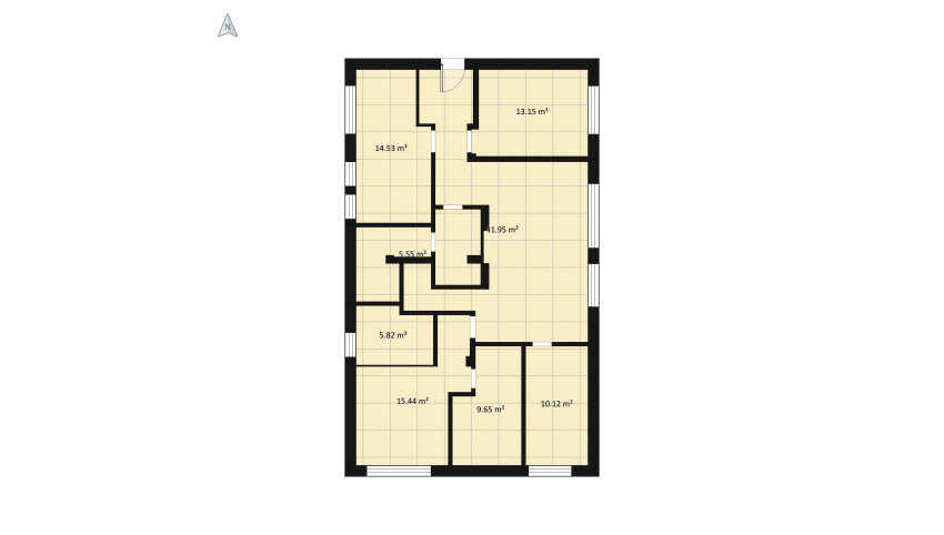 Penthouse_Otopeni floor plan 268.98