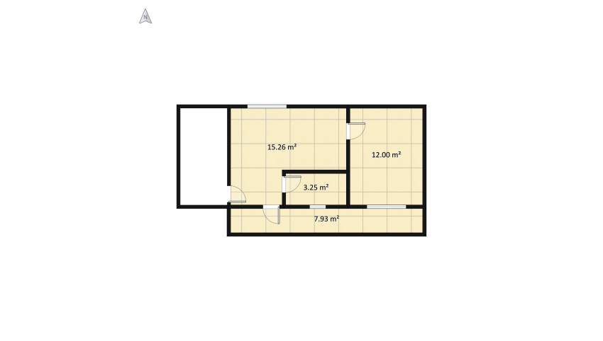 Casa de Karen floor plan 86.14