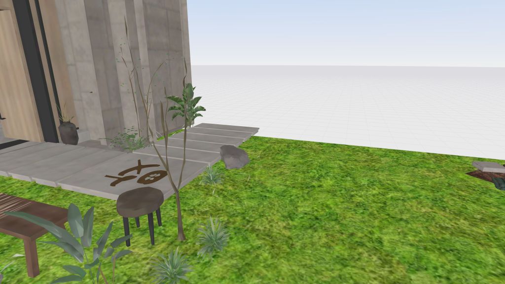 cafe am strand 3d design renderings