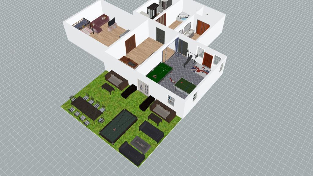 Copy of Kaedon And Cain's Dream House 3d design renderings