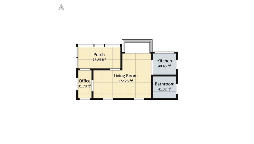 48 Sqm Green Giant - Tiny House design floor plan 1940.72
