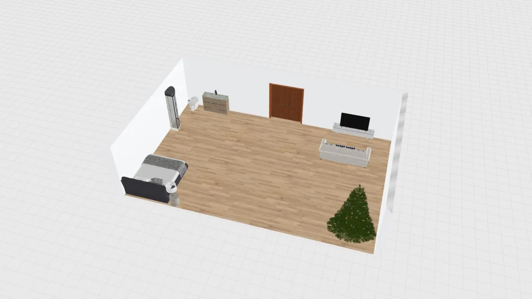 Single Room House 3d design renderings