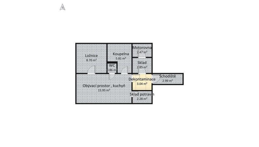Pan Richter - 67 m2_copy floor plan 71.17