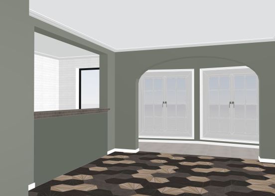 Town House - Honeycomb Effect Design Rendering