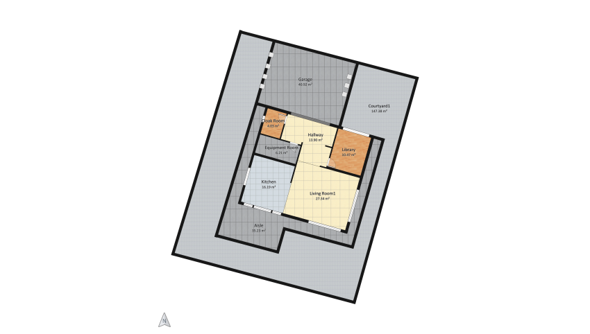 Белащица Къща floor plan 425.3