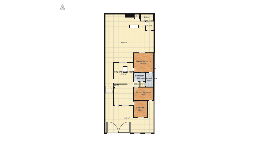 Minha casa perfeita floor plan 641.7