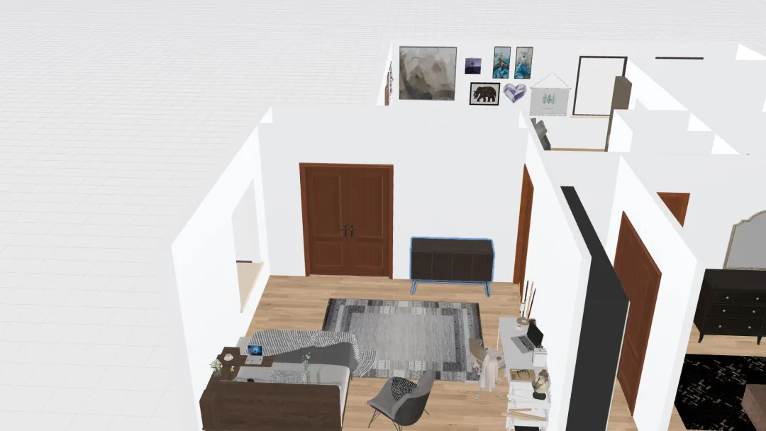 My first Home 3d design renderings