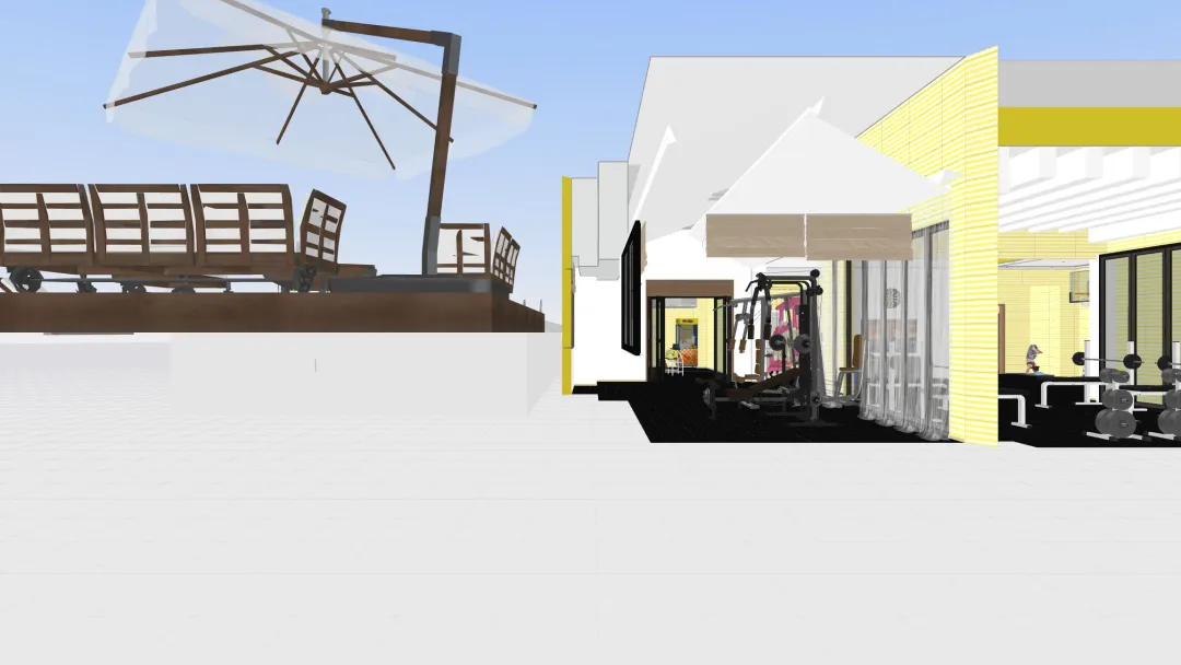 7 Modern Beach House_copy 3d design renderings
