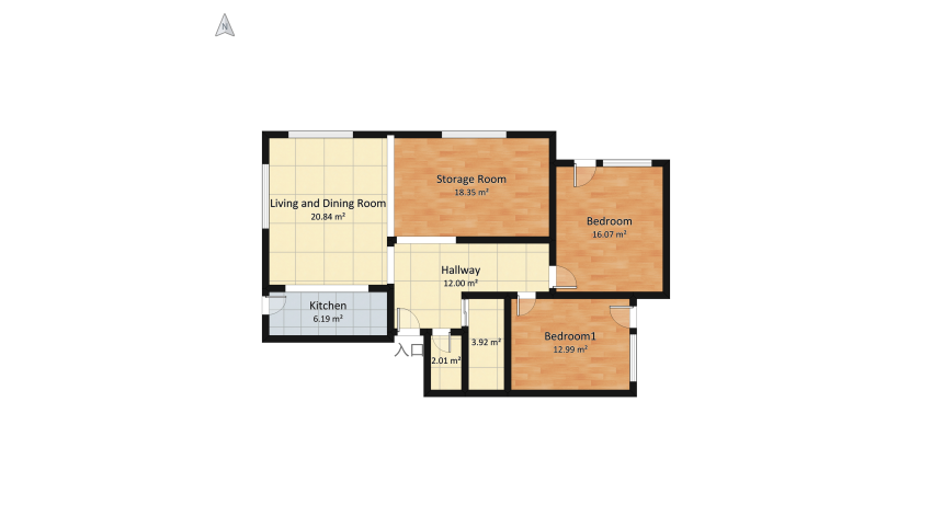 New house Center floor plan 325.16