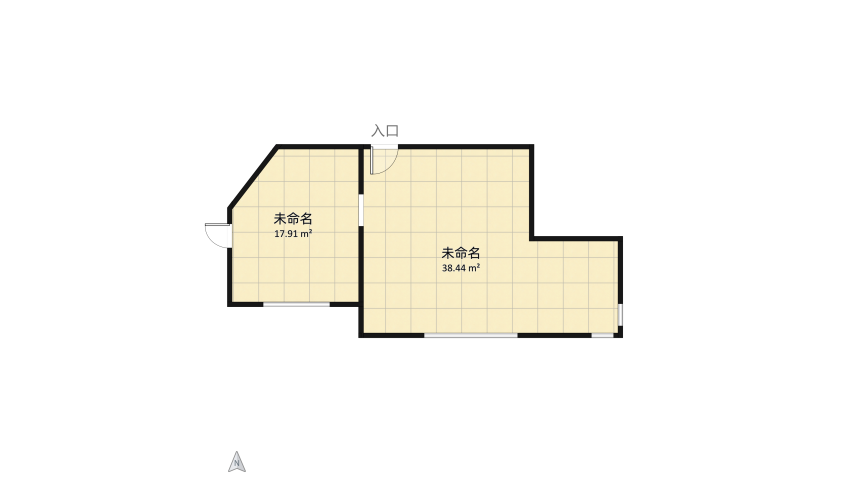 bedroom floor plan 56.36