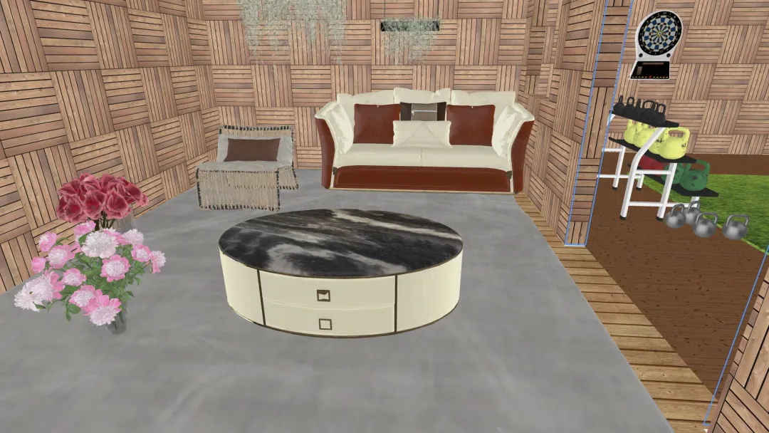 pet craz house 3d design renderings