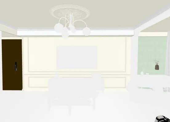 # Elegant Mid-Century Apartment-ai decor Визуализация дизайна