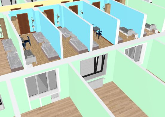 Ivano-F dormitory Design Rendering