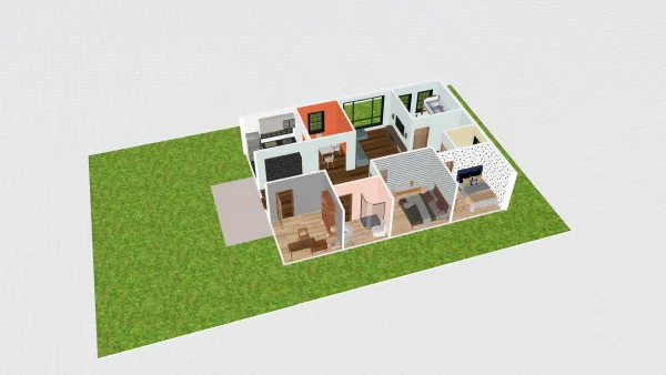 Professional interior design created with Homestyler 3D design software