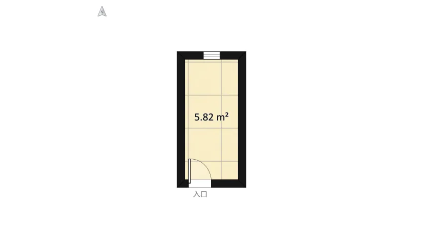 Bathroom floor plan 15.85