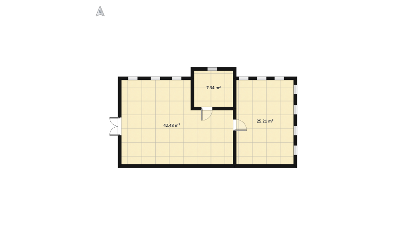 Apartment floor plan 82.36