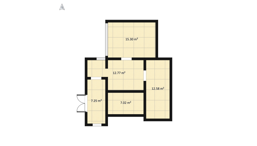 Tienda floor plan 63.91