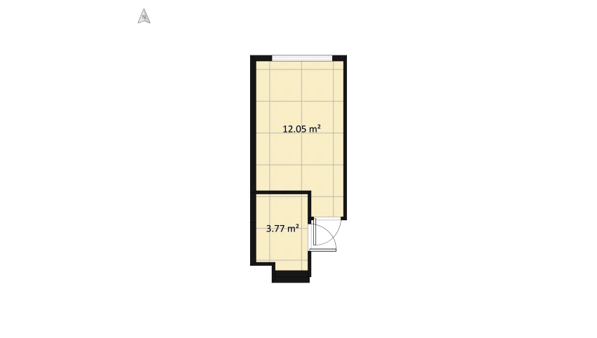 Łazienka floor plan 17.45