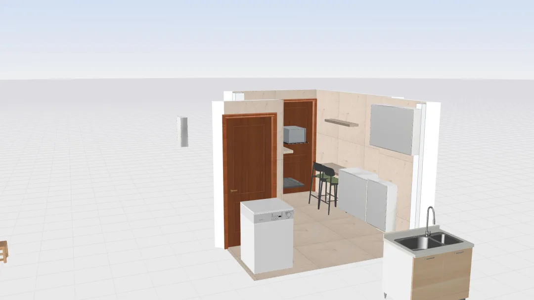 cozinha solar domeni 3d design renderings