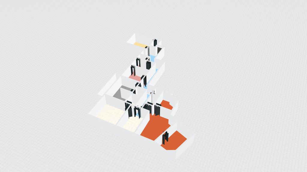GROPALLO CON BANCONE 3d design renderings