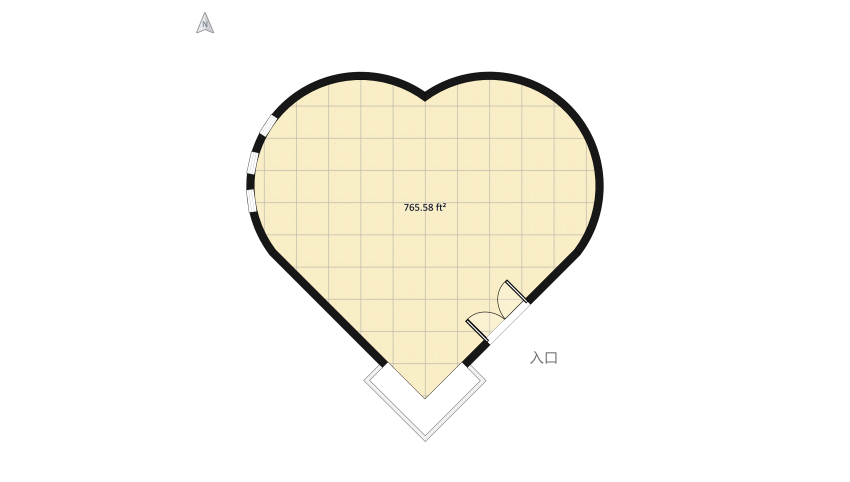 #ValentineContest floor plan 45.26