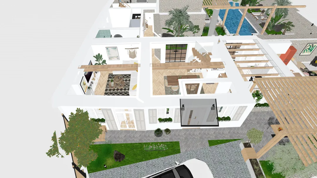 Amberac house final 3d design renderings