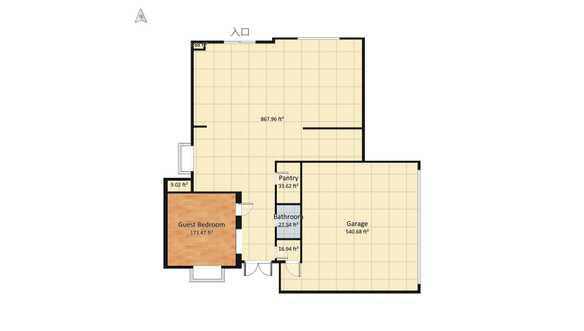 Modern Japandi Inspired Home floor plan 326.44