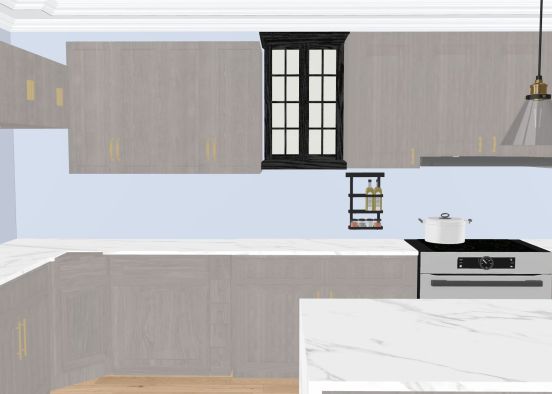 Kitchen IND10101_copy Design Rendering