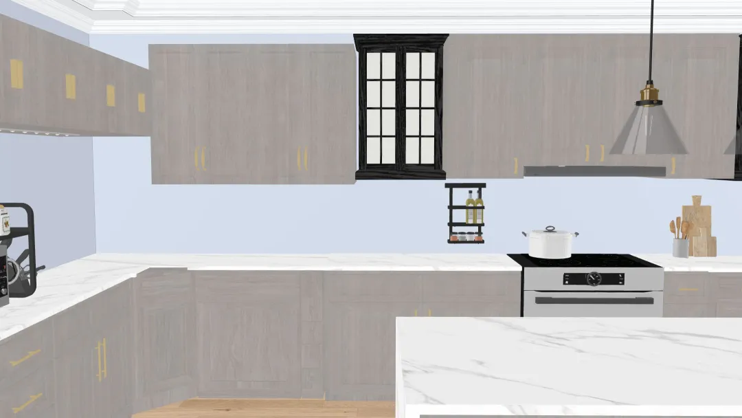 Kitchen IND10101_copy 3d design renderings