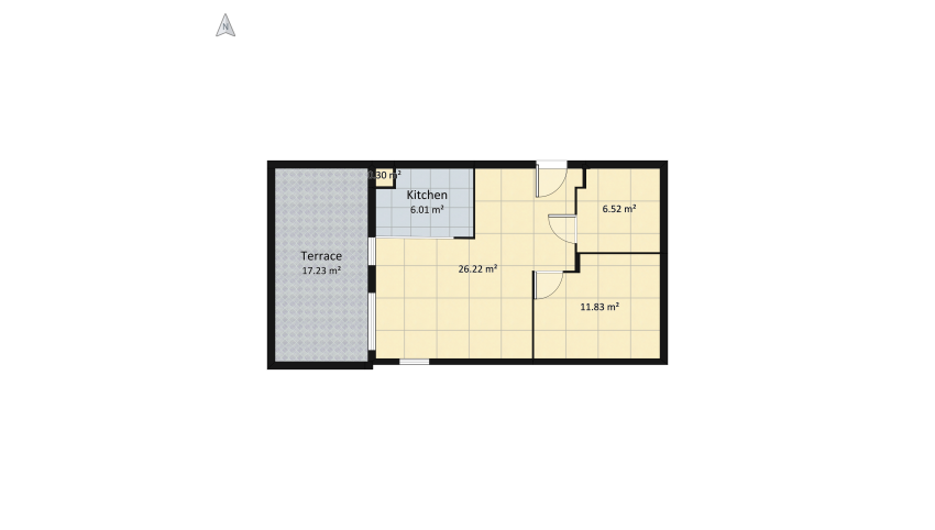 Laure - living floor plan 149.23