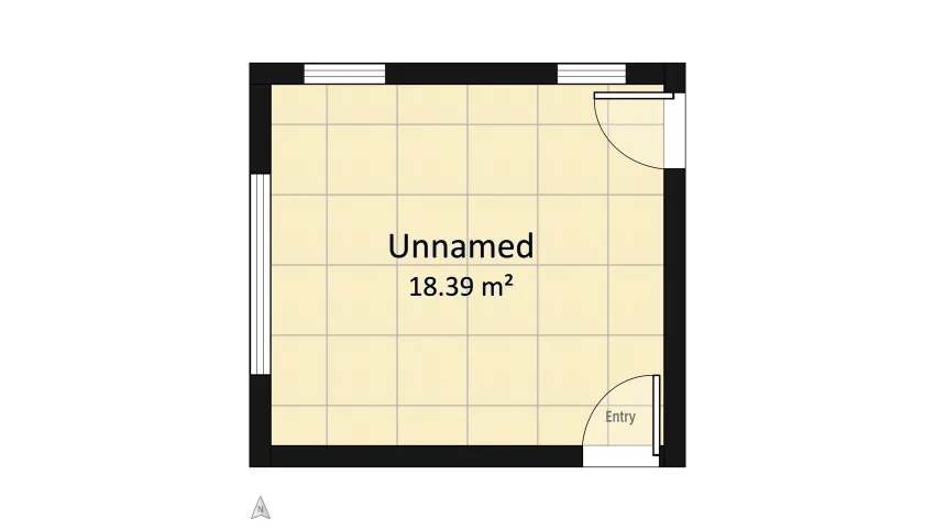 room floor plan 18.4