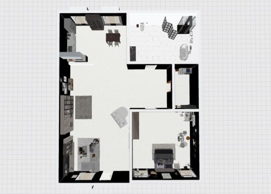 1st apartment design_copy Design Rendering
