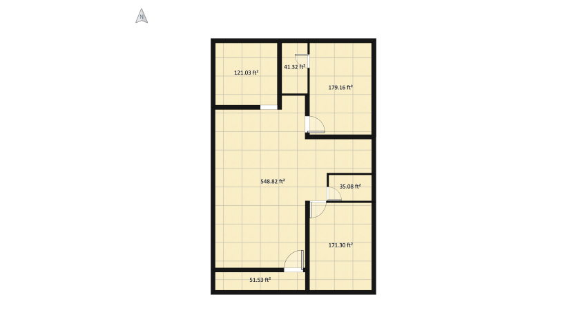 44 x 50 GF Plan floor plan 118.25