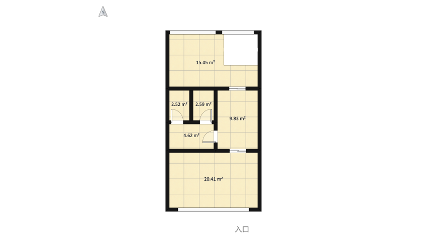 Black Villa floor plan 234.66