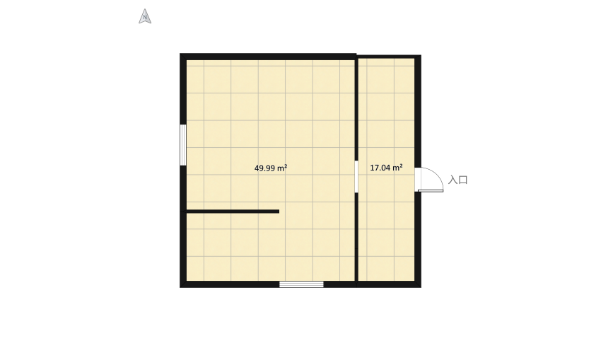 Living area in the neoclassic.  floor plan 72.32