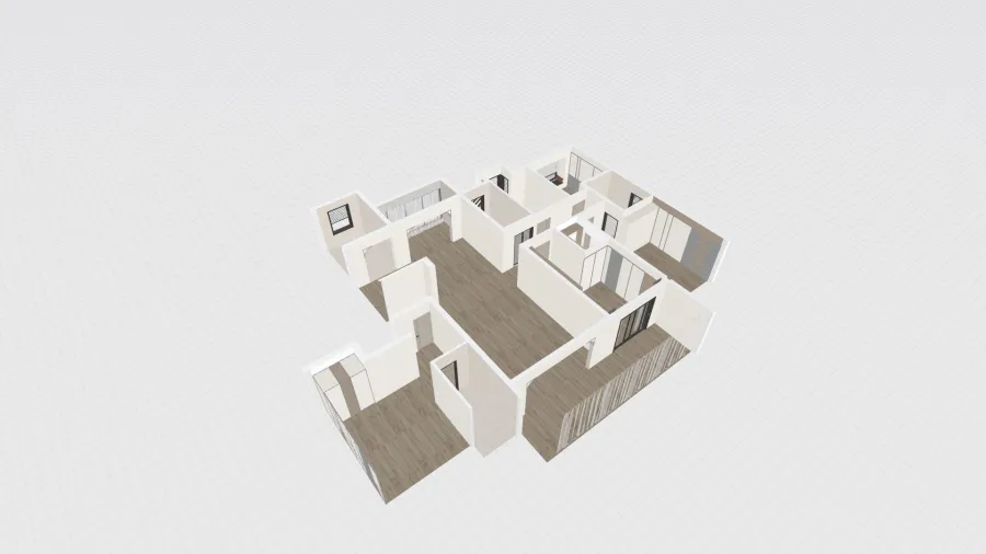 Empty-Contemporary Rest Nest 3d design renderings