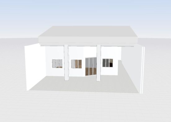 Copy of com escada e telhado Design Rendering