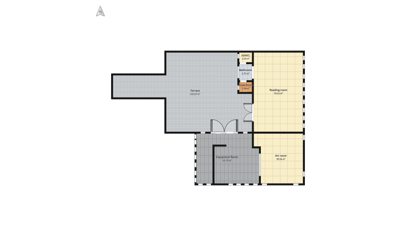 #Children'sDayContest_: The Jelliebean studio! floor plan 325.83