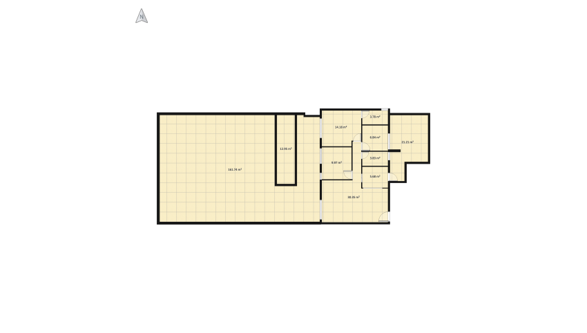 open kitchen floor plan 289.55