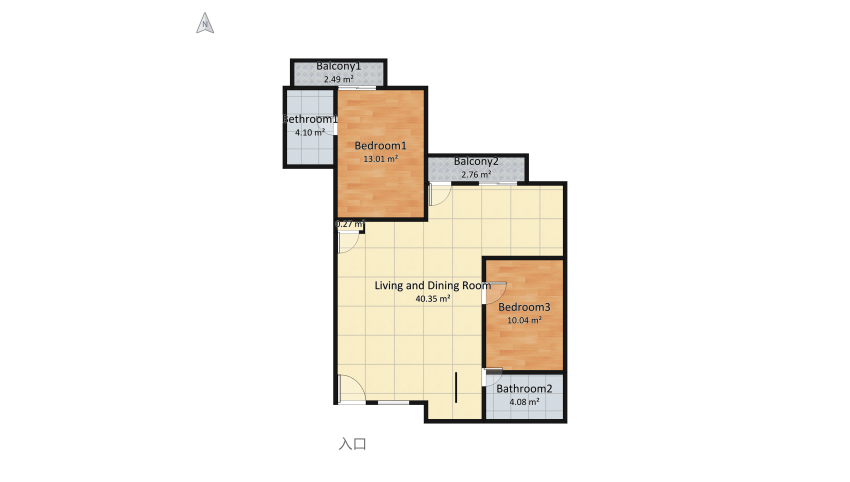 large livining floor plan 83.73