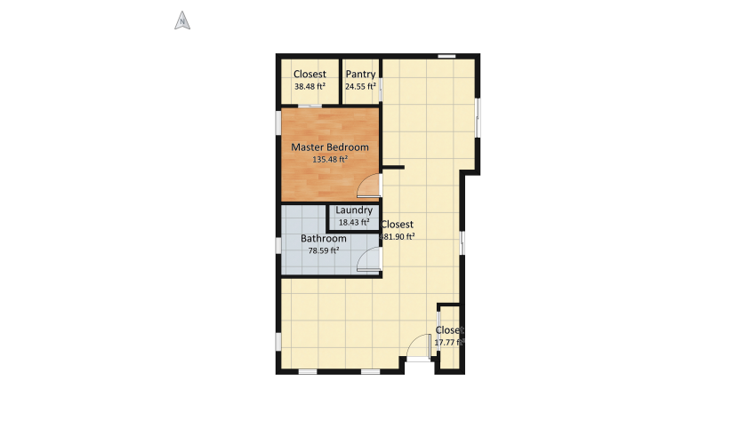 This might be the ONE! floor plan 81.87