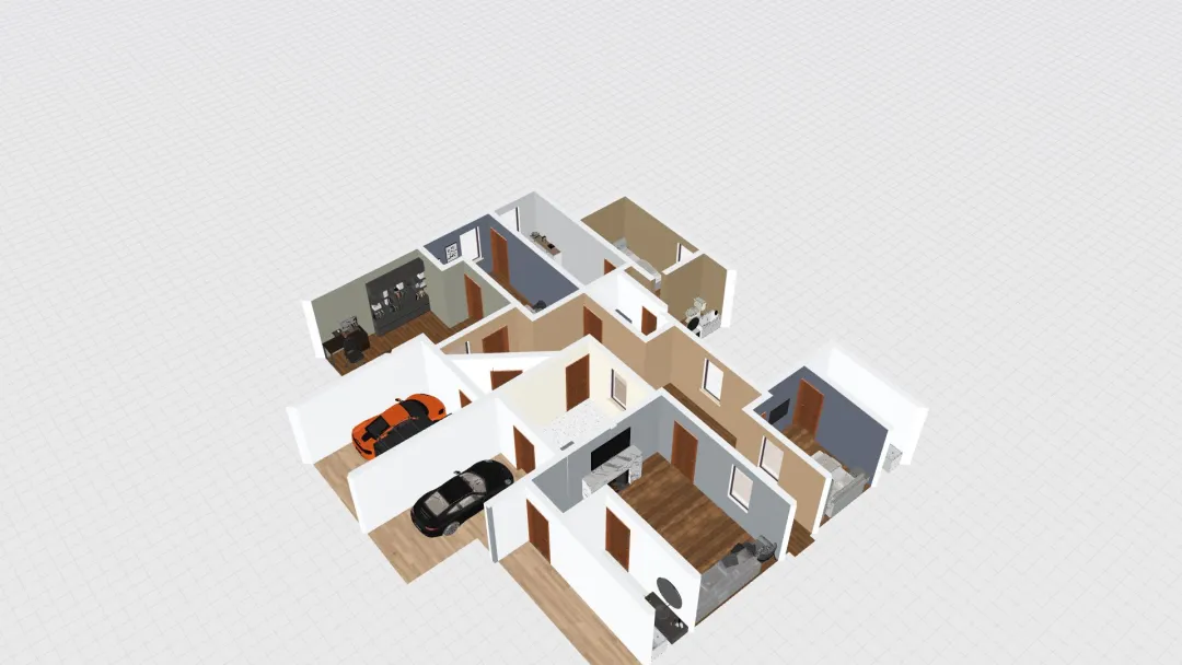 Bens house project 3d design renderings