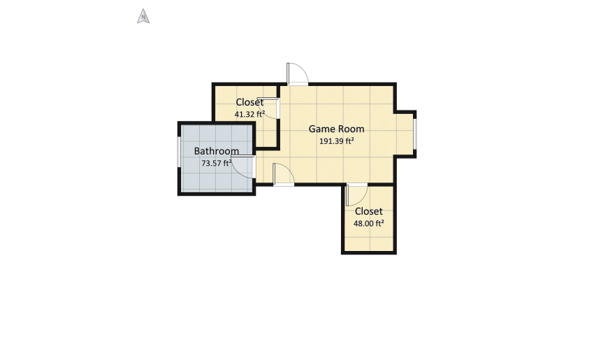 Bonus Room floor plan 34.95