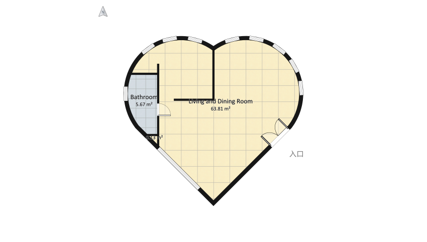 #ValentineContest-PR2 floor plan 54.12